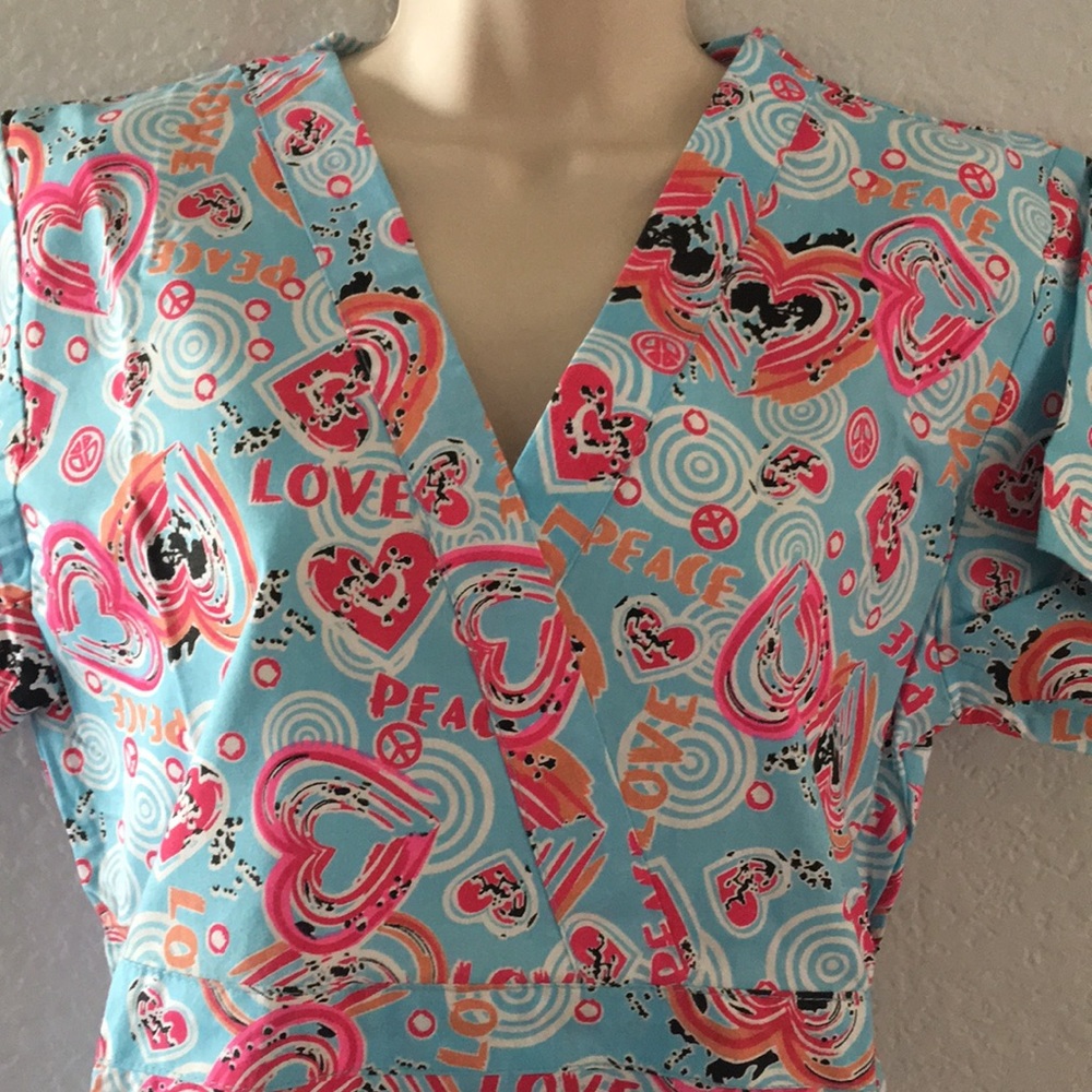 BHU Medical Uniform Scrub Top